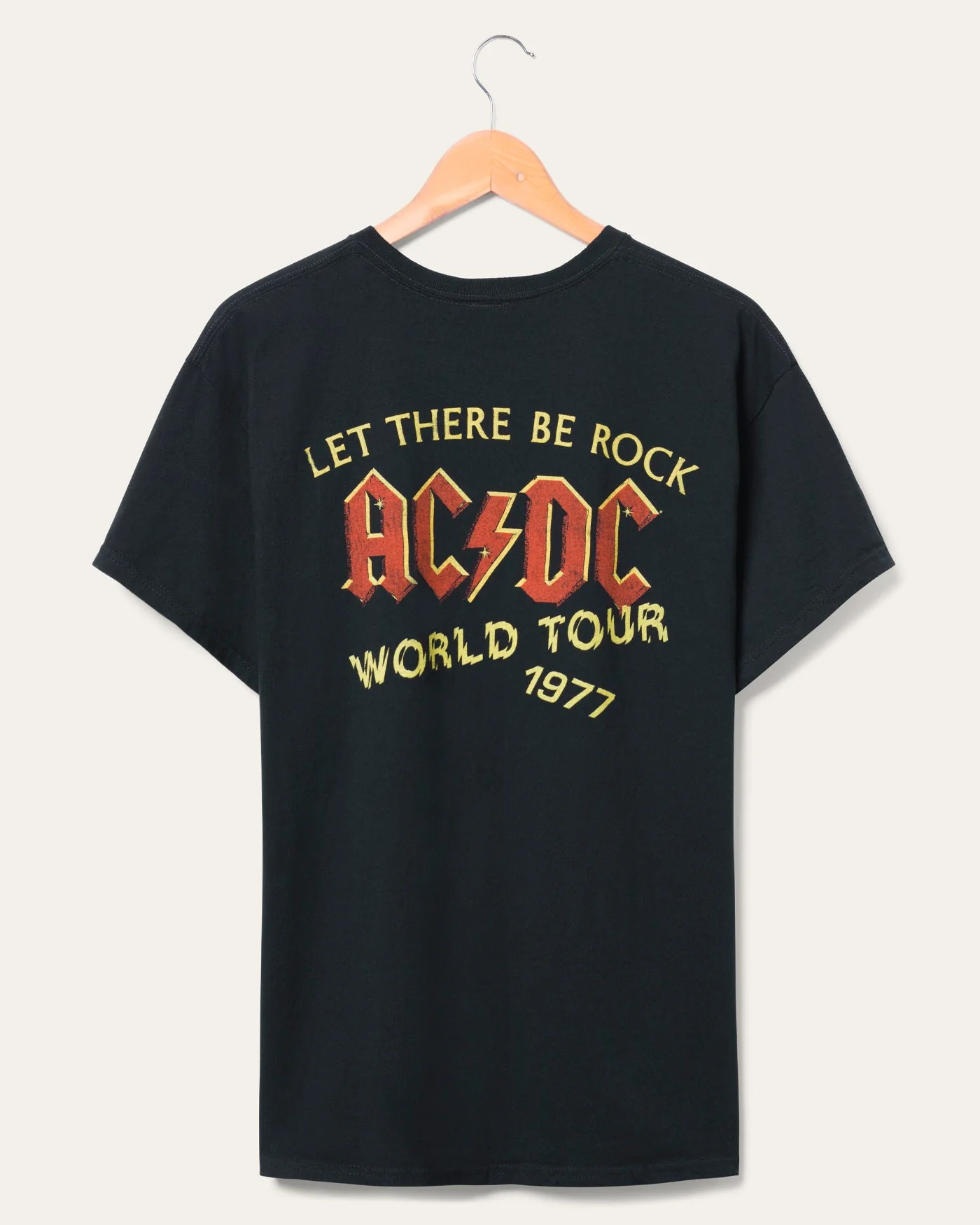 AC/DC Let There Be Rock Flea Market Tee - Junk Food Clothing